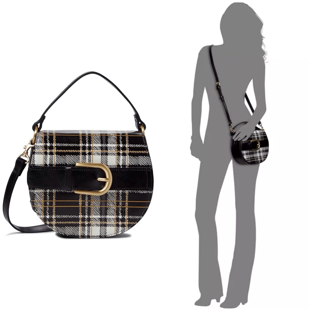 Authentic Patricia Nash Annfield Plaid Leather Crossbody